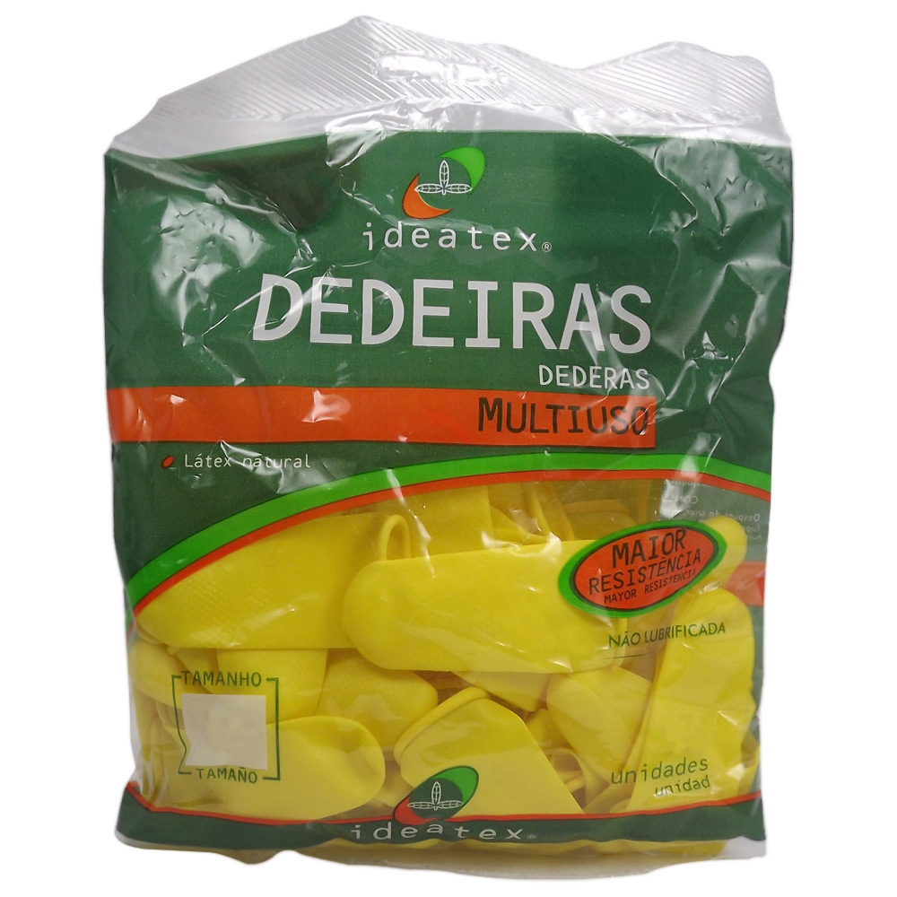 Dedeira de Látex Nº 3 Com 50 Unidades Ideatex